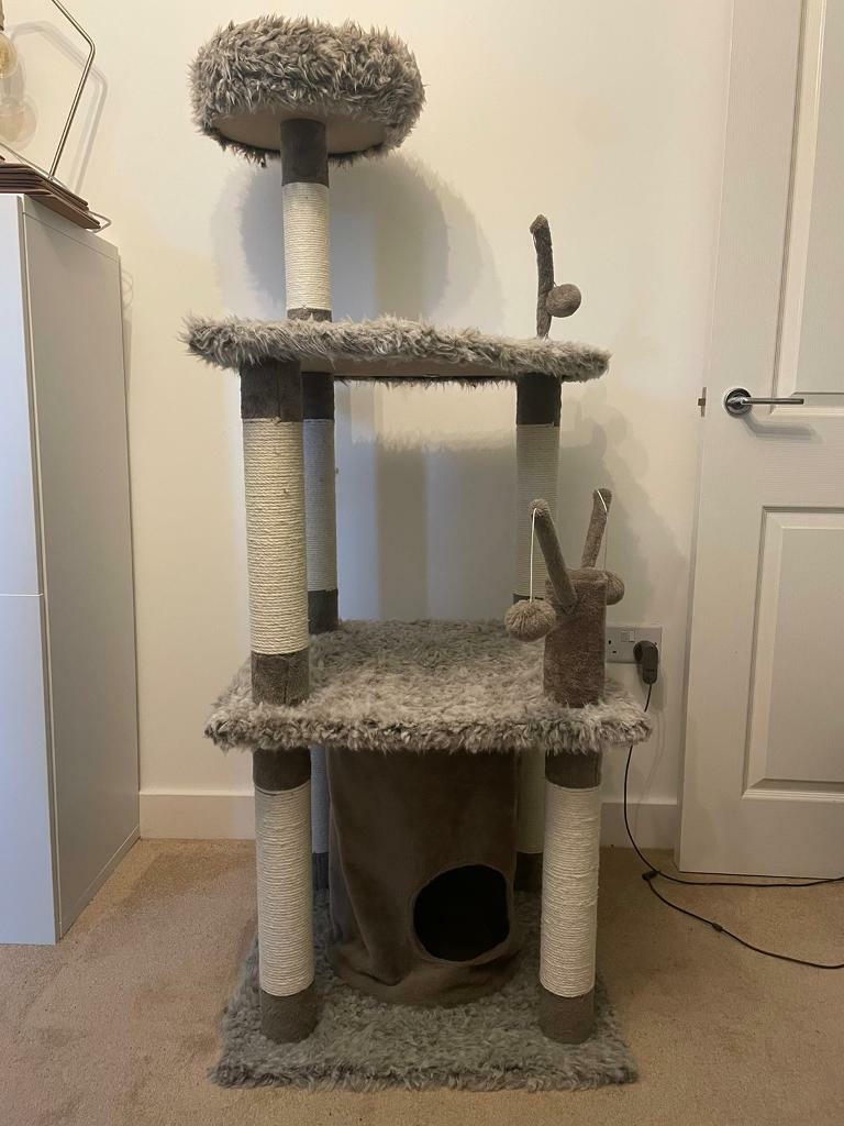 used cat tower